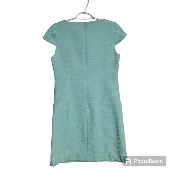 J. McLaughlin Green Textured Dress - Picture 2 of 8